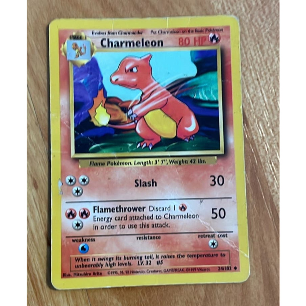 Charmeleon Pokémon Card
